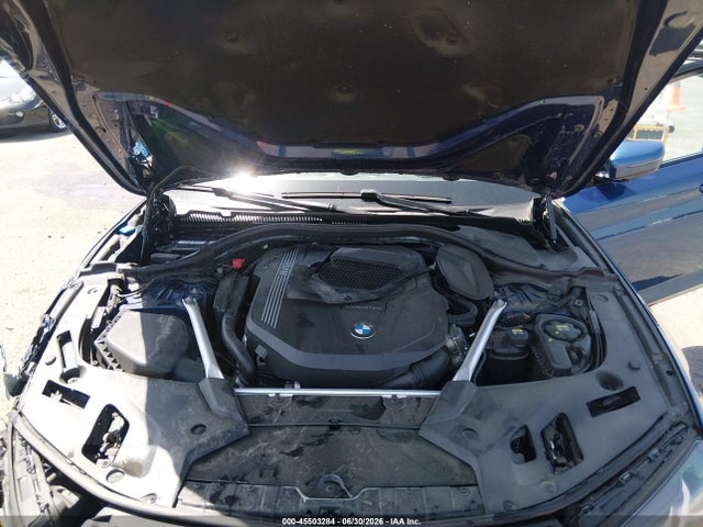 2022 Bmw 540 I Xdrive მანქანა იყიდება აუქციონზე, vin: WBA73BJ07NWX58306, აუქციონის ნომერი: 45503284