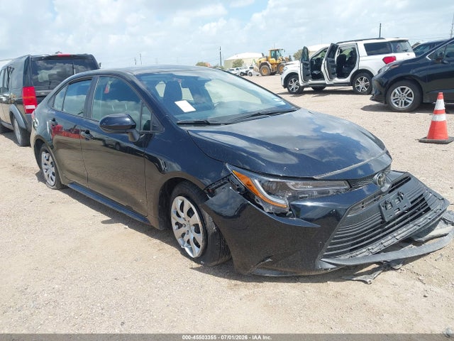 2025 Toyota Corolla Le მანქანა იყიდება აუქციონზე, vin: 5YFB4MDE8SP271441, აუქციონის ნომერი: 45503355