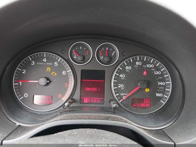 2007 Audi A3 2.0t მანქანა იყიდება აუქციონზე, vin: WAUHF78PX7A055634, აუქციონის ნომერი: 45503369
