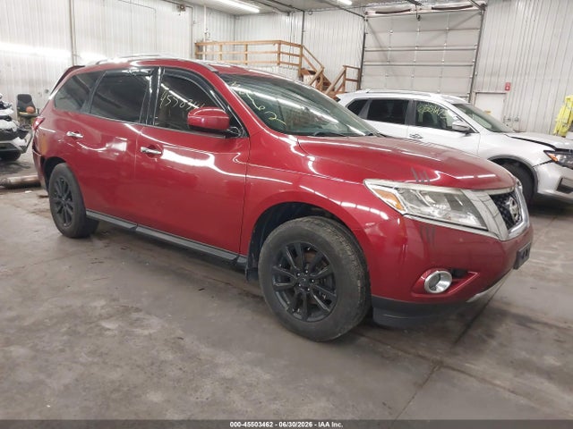 2016 Nissan Pathfinder Sv მანქანა იყიდება აუქციონზე, vin: 5N1AR2MM0GC628809, აუქციონის ნომერი: 45503462