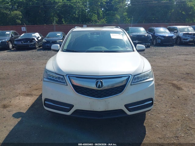 45503463 :رقم المزاد ، 5FRYD4H98GB039379 vin ، 2016 Acura Mdx Advance   Entertainment Packages/advance Package مزاد بيع