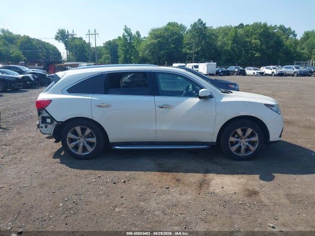 45503463 :رقم المزاد ، 5FRYD4H98GB039379 vin ، 2016 Acura Mdx Advance   Entertainment Packages/advance Package مزاد بيع