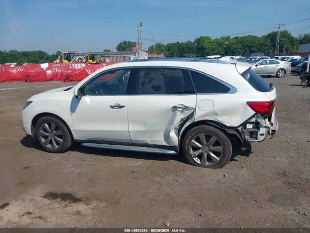 45503463 :رقم المزاد ، 5FRYD4H98GB039379 vin ، 2016 Acura Mdx Advance   Entertainment Packages/advance Package مزاد بيع