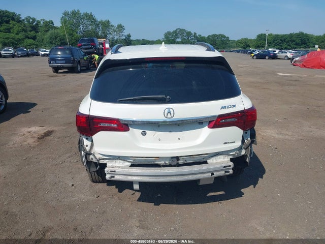 45503463 :رقم المزاد ، 5FRYD4H98GB039379 vin ، 2016 Acura Mdx Advance   Entertainment Packages/advance Package مزاد بيع
