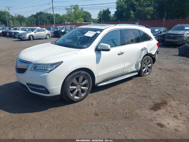 45503463 :رقم المزاد ، 5FRYD4H98GB039379 vin ، 2016 Acura Mdx Advance   Entertainment Packages/advance Package مزاد بيع