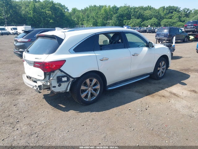 45503463 :رقم المزاد ، 5FRYD4H98GB039379 vin ، 2016 Acura Mdx Advance   Entertainment Packages/advance Package مزاد بيع