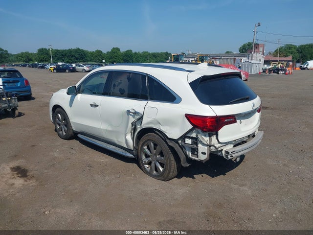 45503463 :رقم المزاد ، 5FRYD4H98GB039379 vin ، 2016 Acura Mdx Advance   Entertainment Packages/advance Package مزاد بيع