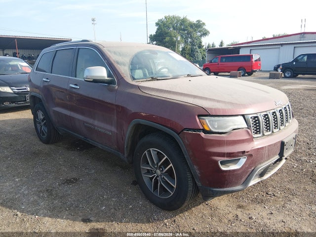 45503540 :رقم المزاد ، 1C4RJFBG8HC635284 vin ، 2017 Jeep Grand Cherokee Limited مزاد بيع