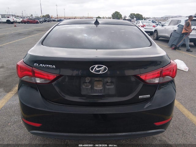 45503551 :رقم المزاد ، 5NPDH4AE6GH782247 vin ، 2016 Hyundai Elantra Limited مزاد بيع