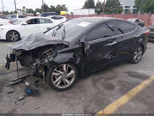 45503551 :رقم المزاد ، 5NPDH4AE6GH782247 vin ، 2016 Hyundai Elantra Limited مزاد بيع