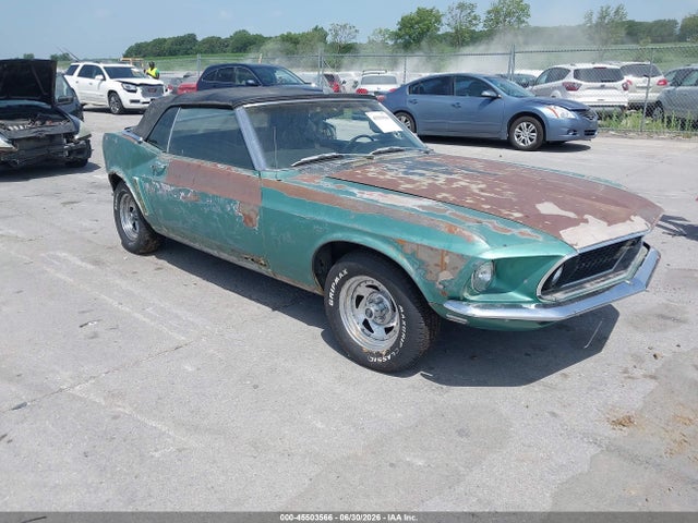 Продажа на аукционе авто 1969 Ford Mustang, vin: 9F03F178608, номер лота: 45503566