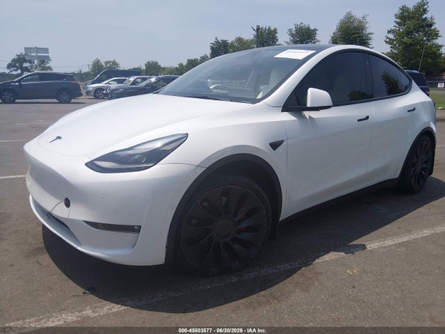 Aukcja sprzedaży 2022 Tesla Model Y Performance Dual Motor All-wheel Drive, vin: 7SAYGDEF8NF517481, numer aukcji: 45503577
