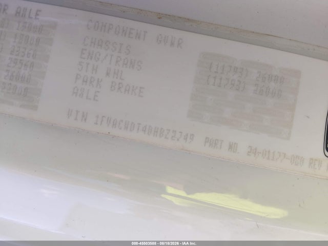 Aukcja sprzedaży 2013 Freightliner M2 106 Medium Duty, vin: 1FVACWDT4DHBZ2749, numer aukcji: 45503588