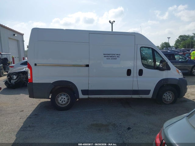 2018 Ram Promaster 2500 High Roof 136 Wb მანქანა იყიდება აუქციონზე, vin: 3C6TRVCG7JE113131, აუქციონის ნომერი: 45503617