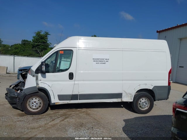 2018 Ram Promaster 2500 High Roof 136 Wb მანქანა იყიდება აუქციონზე, vin: 3C6TRVCG7JE113131, აუქციონის ნომერი: 45503617