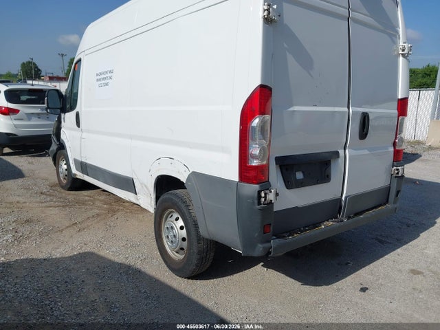 2018 Ram Promaster 2500 High Roof 136 Wb მანქანა იყიდება აუქციონზე, vin: 3C6TRVCG7JE113131, აუქციონის ნომერი: 45503617