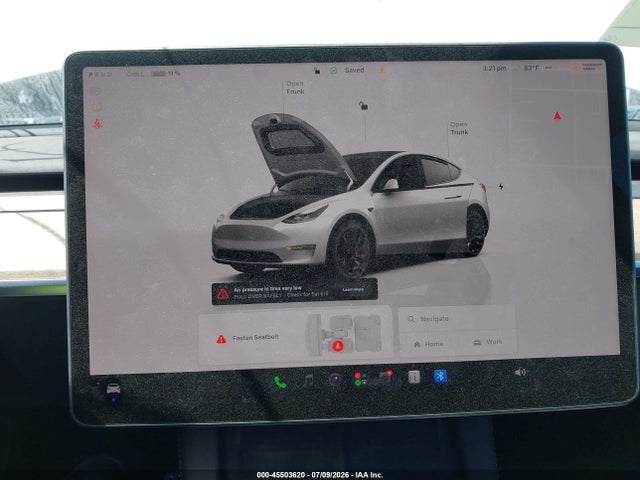 Auction sale of the 2022 Tesla Model Y Performance Dual Motor All-wheel Drive, vin: 7SAYGDEF0NF555464, lot number: 45503620