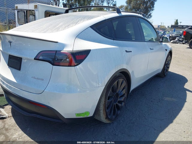 Auction sale of the 2022 Tesla Model Y Performance Dual Motor All-wheel Drive, vin: 7SAYGDEF0NF555464, lot number: 45503620