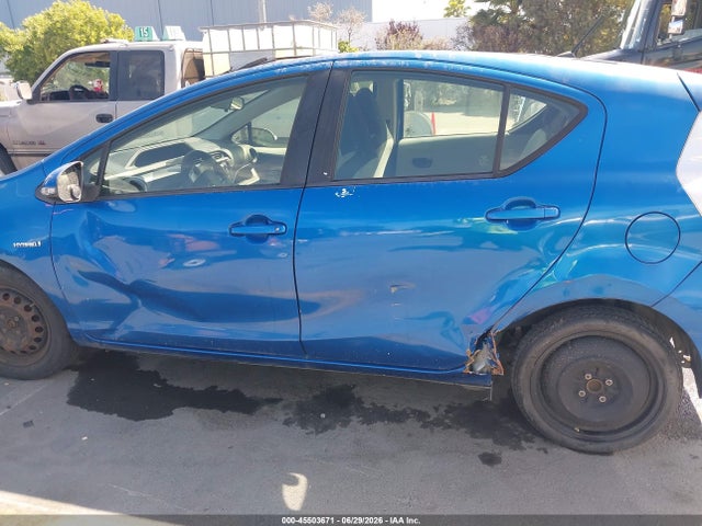 2012 Toyota Prius C One მანქანა იყიდება აუქციონზე, vin: JTDKDTB32C1022182, აუქციონის ნომერი: 45503671