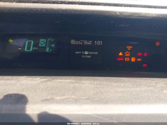 45503671 :رقم المزاد ، JTDKDTB32C1022182 vin ، 2012 Toyota Prius C One مزاد بيع
