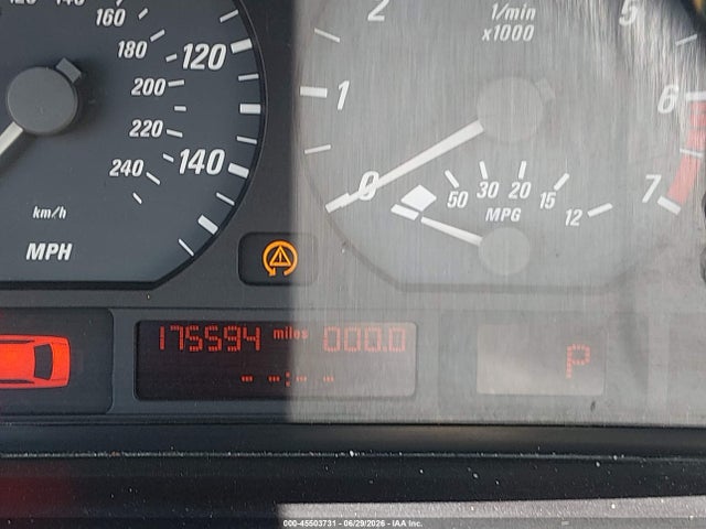 2000 Bmw 323ci მანქანა იყიდება აუქციონზე, vin: WBABR3349YEB40741, აუქციონის ნომერი: 45503731