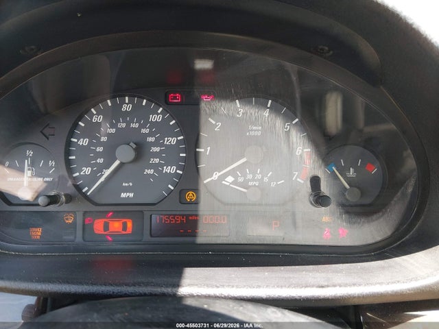 2000 Bmw 323ci მანქანა იყიდება აუქციონზე, vin: WBABR3349YEB40741, აუქციონის ნომერი: 45503731