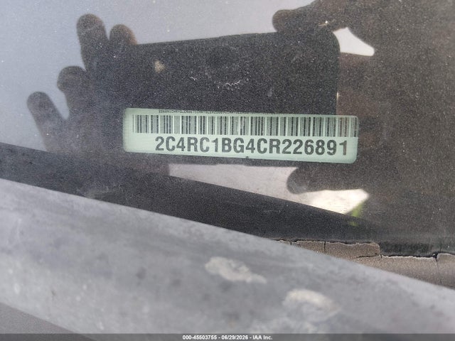 Продаж на аукціоні авто 2012 Chrysler Town & Country Touring, vin: 2C4RC1BG4CR226891, номер лоту: 45503755