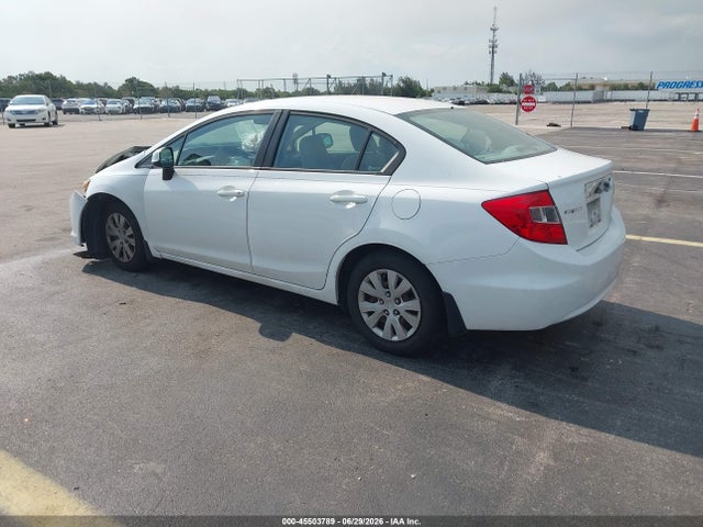 2012 Honda Civic Lx მანქანა იყიდება აუქციონზე, vin: 19XFB2F5XCE052878, აუქციონის ნომერი: 45503789