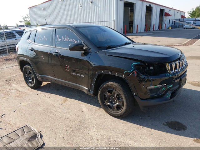 45503820 :رقم المزاد ، 3C4NJDAB0JT480295 vin ، 2018 Jeep Compass Sport 4x4 مزاد بيع