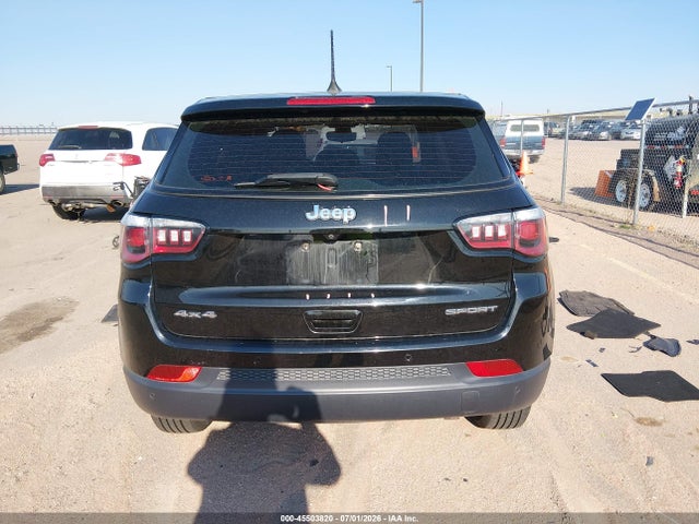 Продаж на аукціоні авто 2018 Jeep Compass Sport 4x4, vin: 3C4NJDAB0JT480295, номер лоту: 45503820