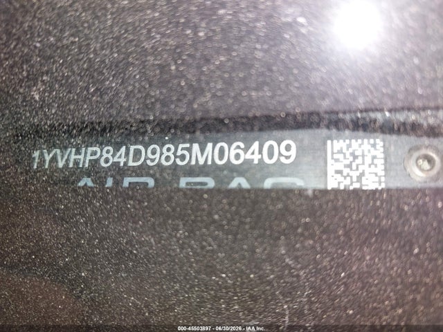 Aukcja sprzedaży 2008 Mazda Mazda6 S Sport Ve, vin: 1YVHP84D985M06409, numer aukcji: 45503897
