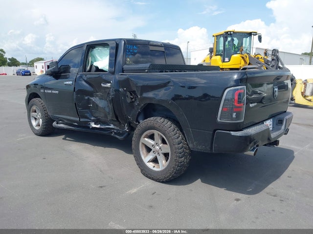 2012 Ram 1500 Sport მანქანა იყიდება აუქციონზე, vin: 1C6RD6MT9CS249142, აუქციონის ნომერი: 45503933