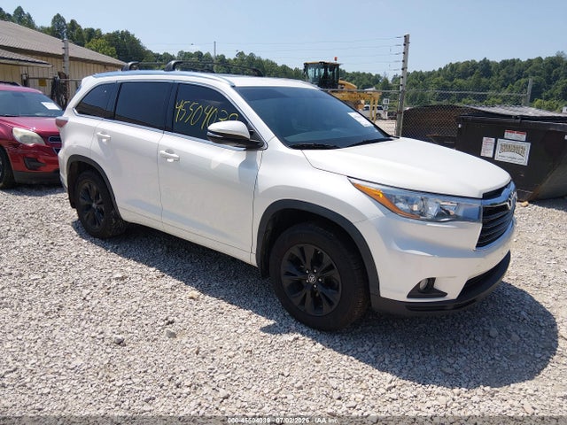 45504039 :رقم المزاد ، 5TDJKRFH3GS327547 vin ، 2016 Toyota Highlander Xle V6 مزاد بيع
