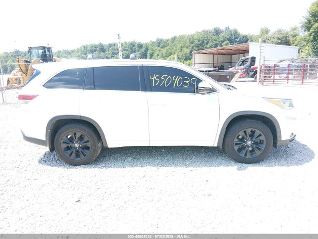 45504039 :رقم المزاد ، 5TDJKRFH3GS327547 vin ، 2016 Toyota Highlander Xle V6 مزاد بيع