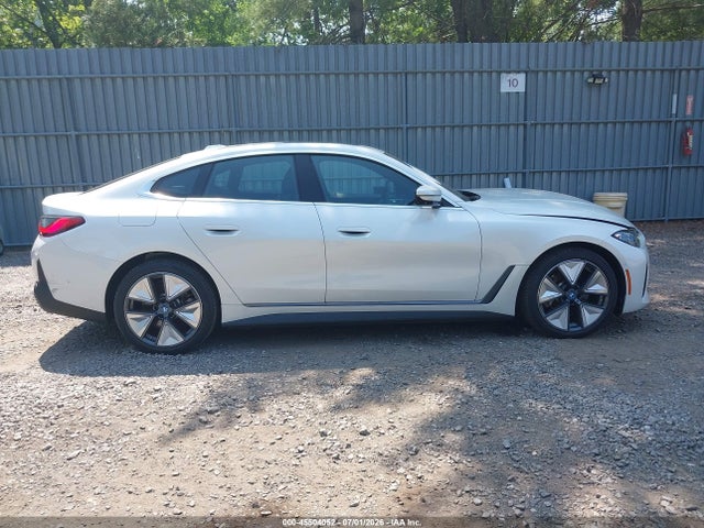45504052 :رقم المزاد ، WBY83FB04RFS70609 vin ، 2024 Bmw I4 Gran Coupe Xdrive40 مزاد بيع