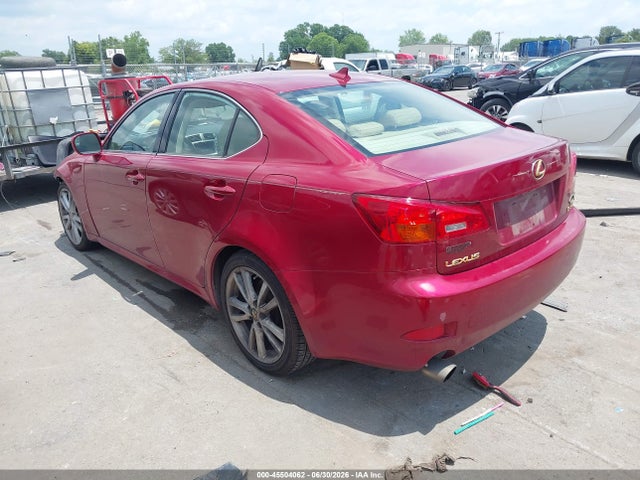 Продаж на аукціоні авто 2007 Lexus Is 350, vin: JTHBE262075016399, номер лоту: 45504062