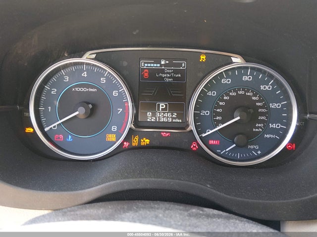JF1GJAS6XFH021358 Subaru Impreza 2.0i Limited