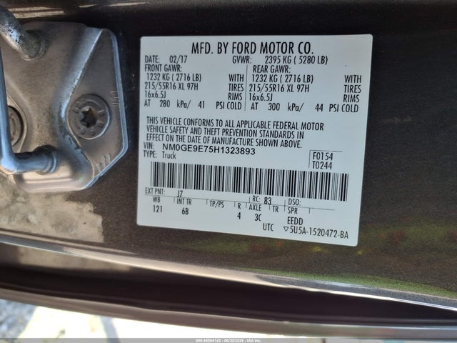 Ford Transit Connect Xl 2017 NM0GE9E75H1323893 Image 9