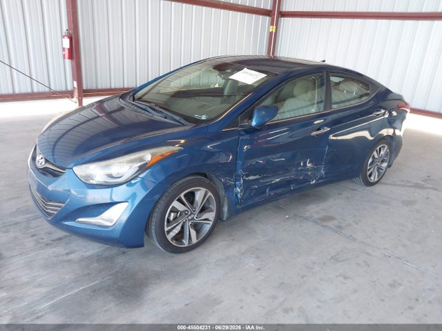 Hyundai Elantra Limited 2014 KMHDH4AE2EU125086 Image 2