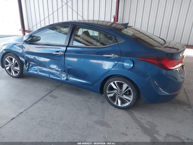 Hyundai Elantra Limited 2014 KMHDH4AE2EU125086 Image 3