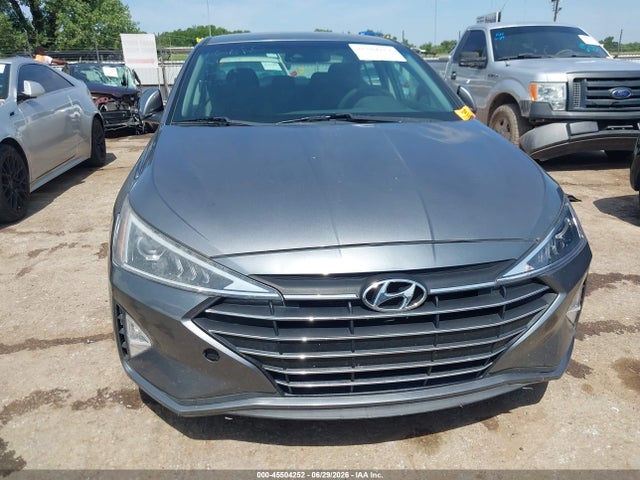 2019 Hyundai Elantra Sel მანქანა იყიდება აუქციონზე, vin: 5NPD84LF7KH458044, აუქციონის ნომერი: 45504252