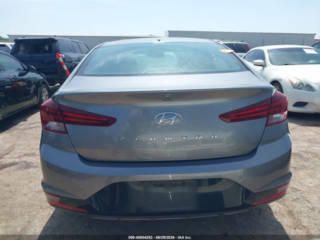 2019 Hyundai Elantra Sel მანქანა იყიდება აუქციონზე, vin: 5NPD84LF7KH458044, აუქციონის ნომერი: 45504252