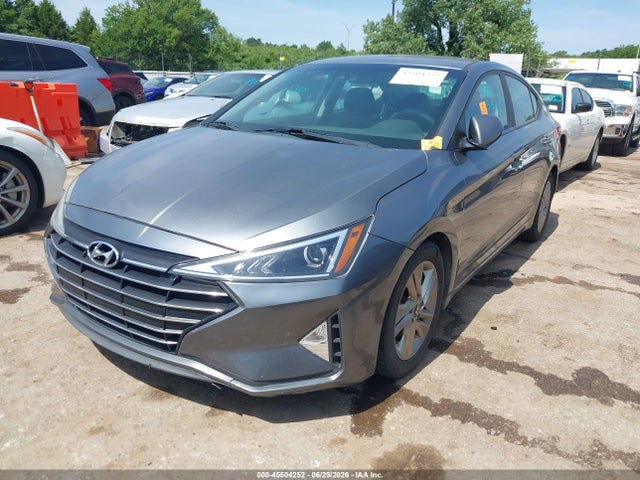 2019 Hyundai Elantra Sel მანქანა იყიდება აუქციონზე, vin: 5NPD84LF7KH458044, აუქციონის ნომერი: 45504252