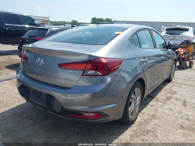 2019 Hyundai Elantra Sel მანქანა იყიდება აუქციონზე, vin: 5NPD84LF7KH458044, აუქციონის ნომერი: 45504252