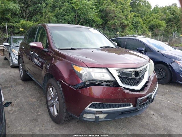 45504356 :رقم المزاد ، 2HNYD2H41CH510278 vin ، 2012 Acura Mdx Technology Package مزاد بيع
