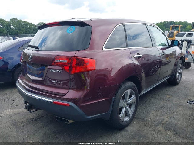 45504356 :رقم المزاد ، 2HNYD2H41CH510278 vin ، 2012 Acura Mdx Technology Package مزاد بيع