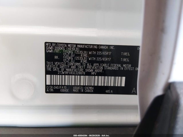 Toyota Rav4 Xle 2025 2T3W1RFVXSC328878 Image 9