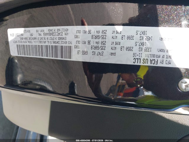 Aukcja sprzedaży 2017 Chrysler Pacifica Touring-l Plus, vin: 2C4RC1EG8HR644454, numer aukcji: 45504398