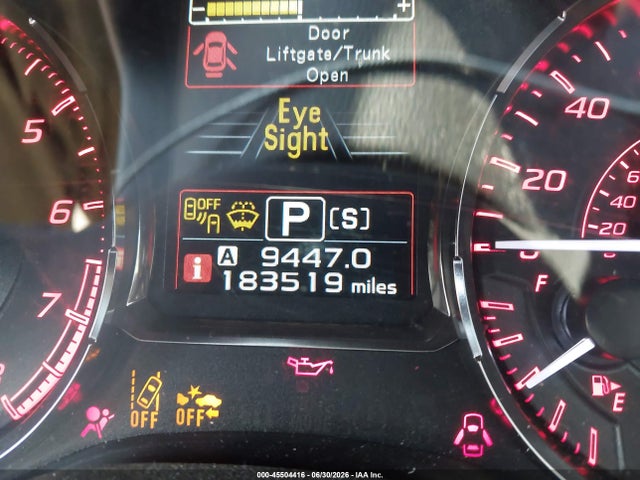 Aukcja sprzedaży 2016 Subaru Wrx Limited, vin: JF1VA1N69G8813330, numer aukcji: 45504416