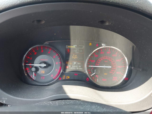Aukcja sprzedaży 2016 Subaru Wrx Limited, vin: JF1VA1N69G8813330, numer aukcji: 45504416